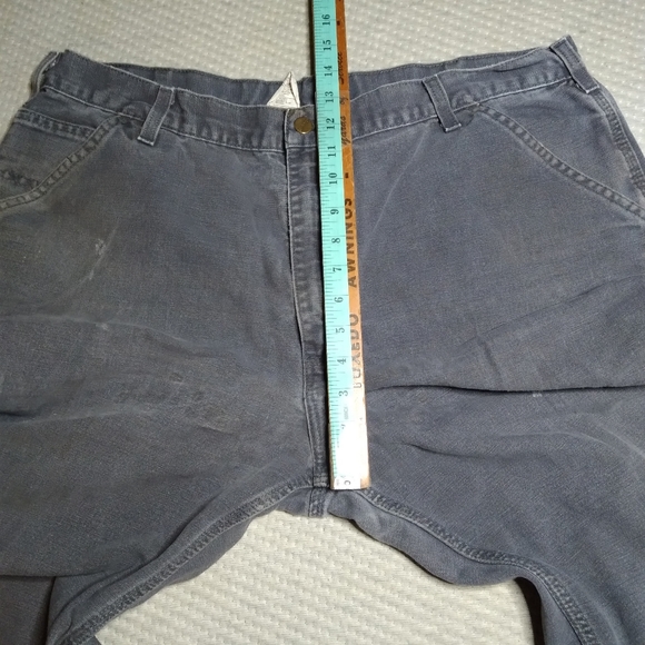Carhartt Distressed Dark Gray Jeans Sz 40 - Picture 13 of 14